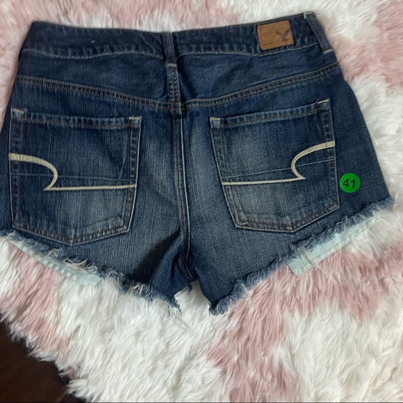 American Eagle Hi Rise Festival Cut Off Shorts Women's Size 6 - Picture 4 of 5
